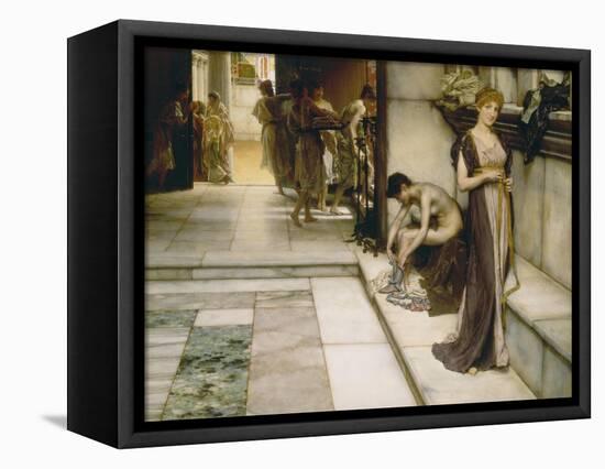 An Apodyterium, Rome, 1886-Sir Lawrence Alma-Tadema-Framed Premier Image Canvas