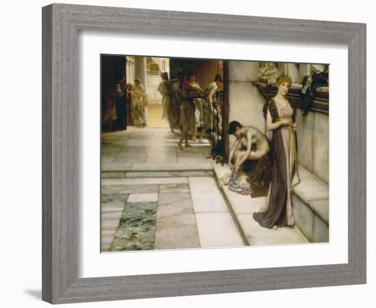 An Apodyterium, Rome, 1886-Sir Lawrence Alma-Tadema-Framed Giclee Print