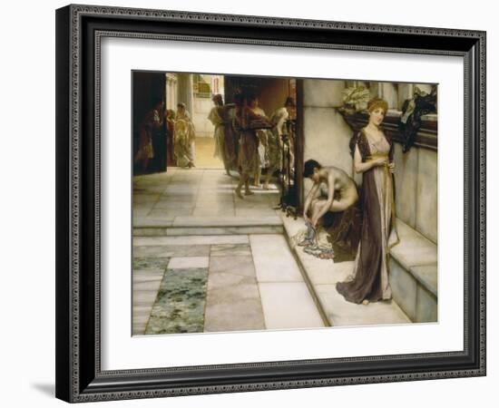 An Apodyterium, Rome, 1886-Sir Lawrence Alma-Tadema-Framed Giclee Print