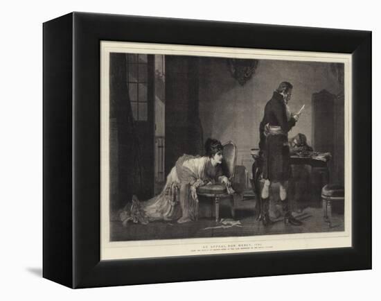 An Appeal for Mercy, 1793-Marcus Stone-Framed Premier Image Canvas