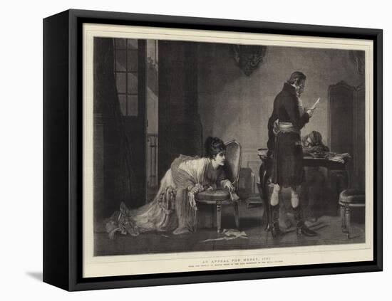 An Appeal for Mercy, 1793-Marcus Stone-Framed Premier Image Canvas