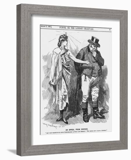 An Appeal from Science, 1887-Edward Linley Sambourne-Framed Giclee Print