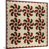 An Appliqued Cotton Quilted Coverlet, American, Mid 19th Century-null-Mounted Giclee Print