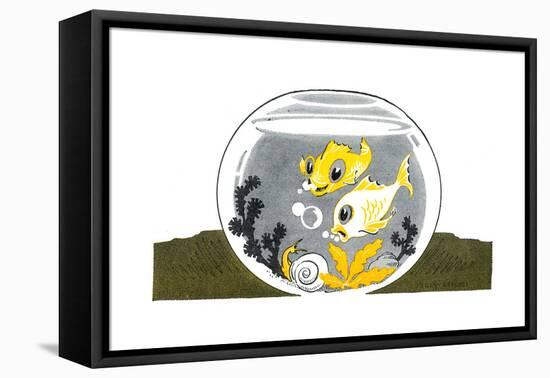 An Aquarium - Jack & Jill-Peggy Smithers-Framed Premier Image Canvas