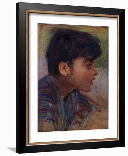 An Arab boy c1910-Harold Copping-Framed Giclee Print