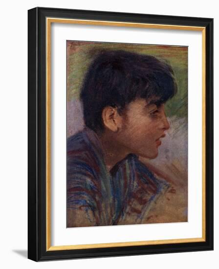 An Arab boy c1910-Harold Copping-Framed Giclee Print