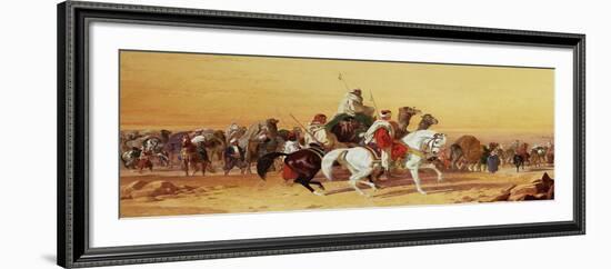 An Arab Caravan-John Frederick Herring I-Framed Giclee Print