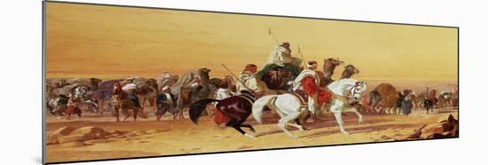 An Arab Caravan-John Frederick Herring I-Mounted Giclee Print