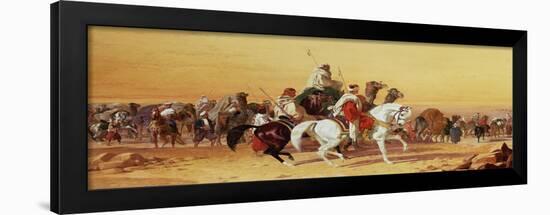 An Arab Caravan-John Frederick Herring I-Framed Giclee Print