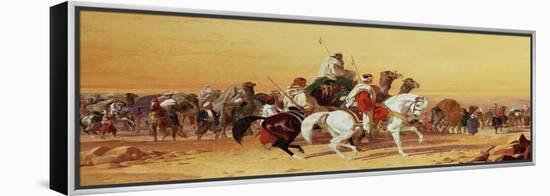 An Arab Caravan-John Frederick Herring I-Framed Premier Image Canvas