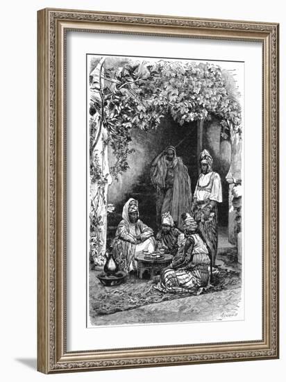 An Arab Family of Tlemcen, Algeria, C1890-Bertrand-Framed Giclee Print