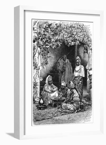 An Arab Family of Tlemcen, Algeria, C1890-Bertrand-Framed Giclee Print