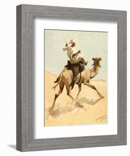 An Arab Postman-Henry Andrew Harper-Framed Giclee Print