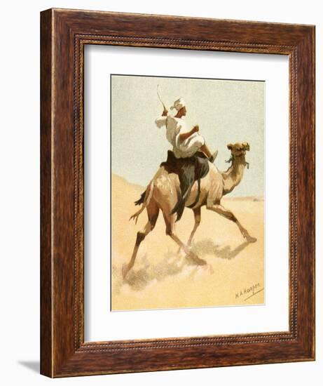 An Arab Postman-Henry Andrew Harper-Framed Giclee Print