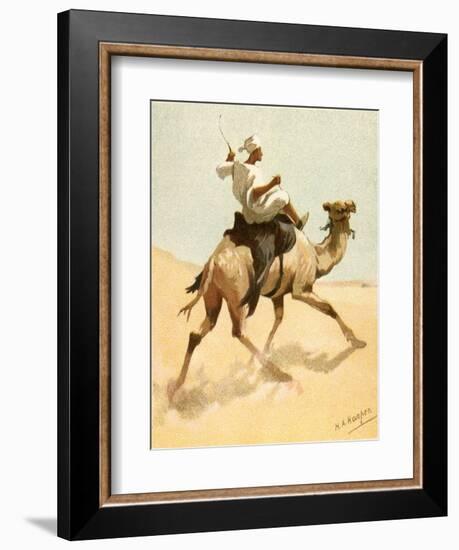 An Arab Postman-Henry Andrew Harper-Framed Giclee Print