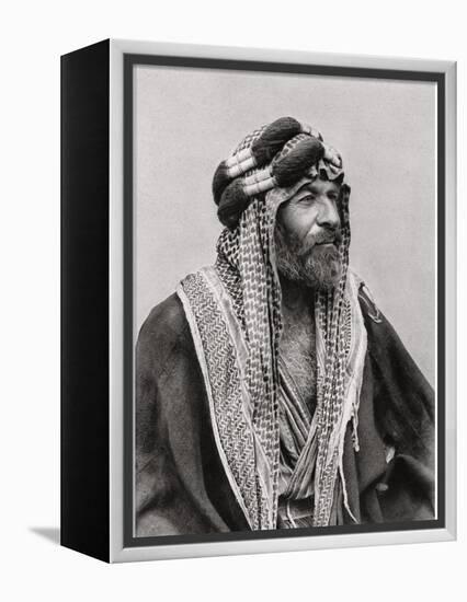 An Arab Sheikh, Iraq, 1925-A Kerim-Framed Premier Image Canvas