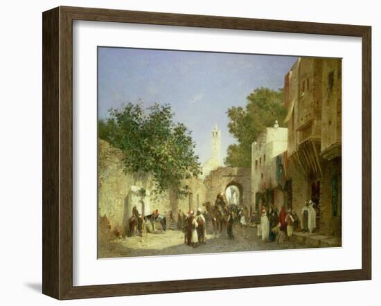 An Arab Street Scene, 1872-Sir William Beechey-Framed Giclee Print