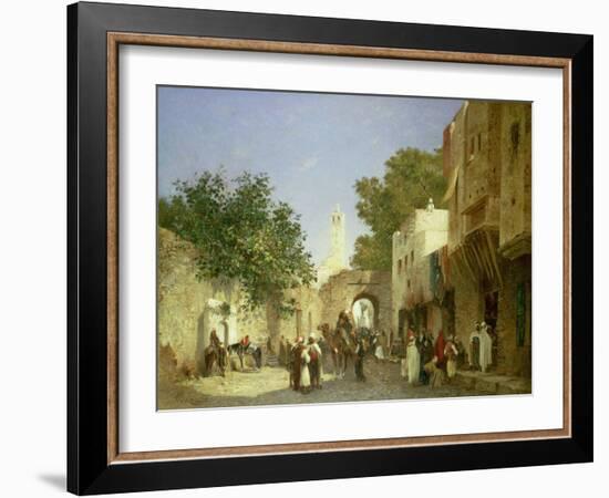 An Arab Street Scene, 1872-Sir William Beechey-Framed Giclee Print