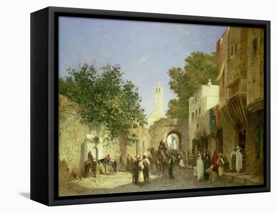 An Arab Street Scene, 1872-Sir William Beechey-Framed Premier Image Canvas