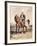 An Arab Warrior on Horseback in a Landscape-Eugene Delacroix-Framed Giclee Print