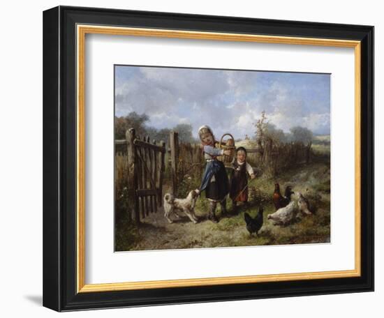 An Arbitary Dog-Jan Mari Henri Ten Kate-Framed Giclee Print