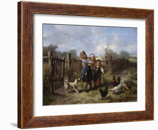 An Arbitary Dog-Jan Mari Henri Ten Kate-Framed Giclee Print