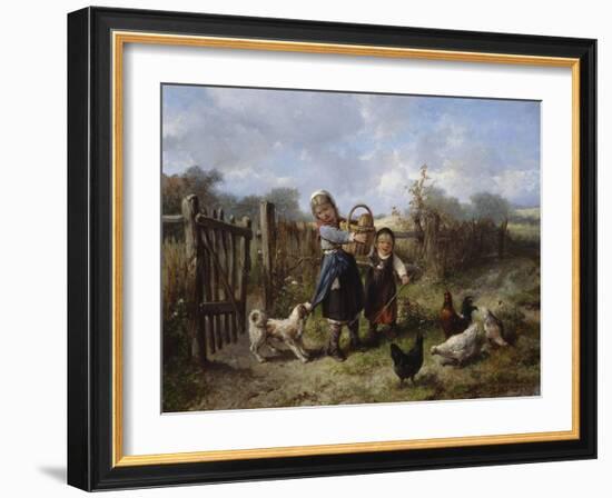 An Arbitrary Dog-Jan Mari Henri Ten Kate-Framed Giclee Print