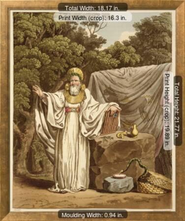 An Arch Druid In His Judicial Habit Giclee Print Charles Hamilton Smith Art Com