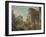 An Architectural Capriccio with the Arch of Constantine-Giovanni Paolo Pannini-Framed Giclee Print