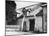 An Archway Made of Whale Bones Outside a Pub Entrance at Great Wrathing, Suffolk, England-null-Mounted Photographic Print