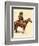 An Arizona Cowboy-Frederic Sackrider Remington-Framed Giclee Print