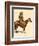 An Arizona Cowboy-Frederic Sackrider Remington-Framed Giclee Print