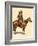 An Arizona Cowboy-Frederic Sackrider Remington-Framed Giclee Print