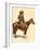 An Arizona Cowboy-Frederic Sackrider Remington-Framed Giclee Print