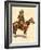 An Arizona Cowboy-Frederic Sackrider Remington-Framed Giclee Print