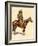 An Arizona Cowboy-Frederic Sackrider Remington-Framed Giclee Print