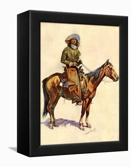 An Arizona Cowboy-Frederic Sackrider Remington-Framed Premier Image Canvas