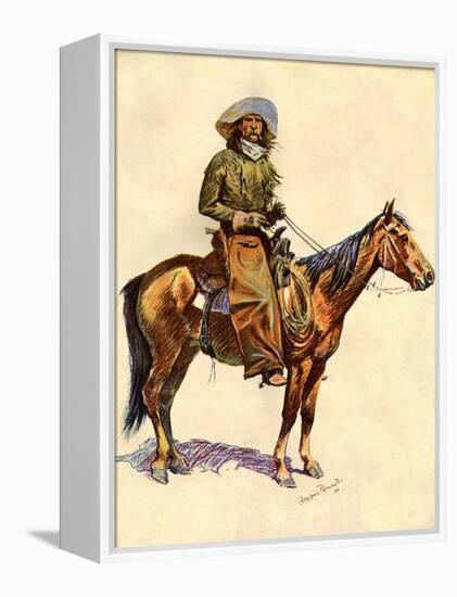 An Arizona Cowboy-Frederic Sackrider Remington-Framed Premier Image Canvas