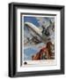 An Armstrong Whitworth "Ensign" of Imperial Airways Takes Off-null-Framed Photographic Print