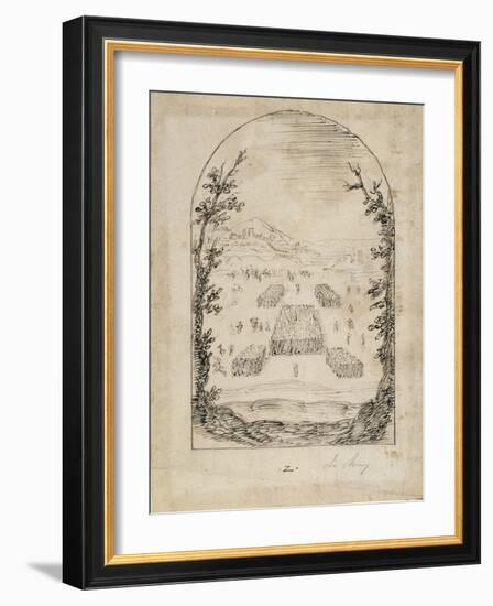 An Army-Inigo Jones-Framed Giclee Print