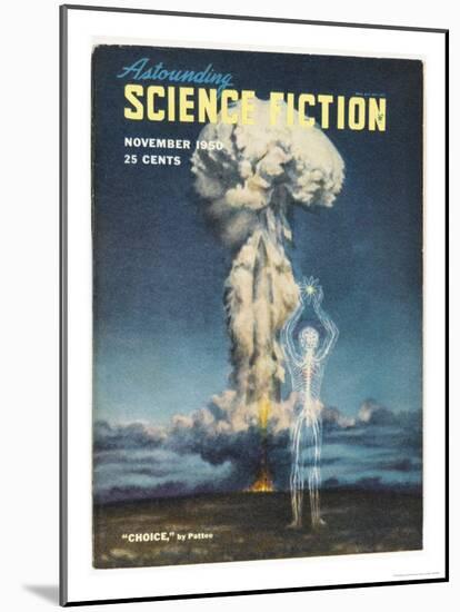 An Article in This Popular Magazine Questions Whether Nuclear Power is a Threat or Holds Promise?-Pattee-Mounted Premium Giclee Print