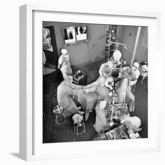 An Artifical Hip Joint Surgery-Al Fenn-Framed Premium Photographic Print