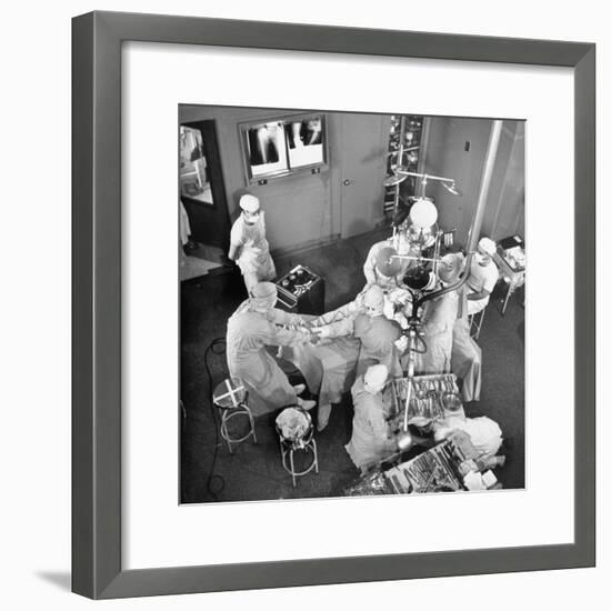 An Artifical Hip Joint Surgery-Al Fenn-Framed Premium Photographic Print