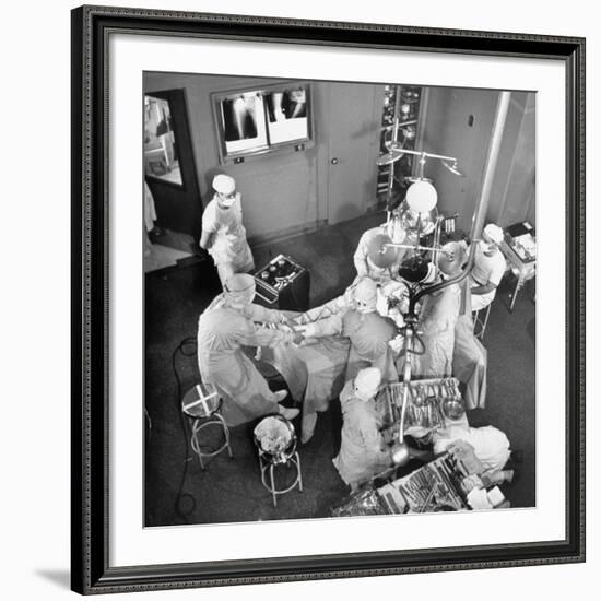 An Artifical Hip Joint Surgery-Al Fenn-Framed Premium Photographic Print