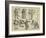 An Artist's Character Sketches in Berlin, II-Charles Stanley Reinhart-Framed Giclee Print