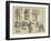 An Artist's Character Sketches in Berlin, II-Charles Stanley Reinhart-Framed Giclee Print