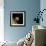 An Artist's Depiction of a Ringed Gas Giant Planet with Six Moons-null-Framed Premium Giclee Print displayed on a wall