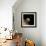 An Artist's Depiction of a Ringed Gas Giant Planet with Six Moons-null-Framed Premium Giclee Print displayed on a wall