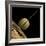 An Artist's Depiction of a Ringed Gas Giant Planet with Six Moons-null-Framed Art Print