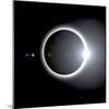 An Artist's Depiction of a Solar Eclipse-null-Mounted Art Print